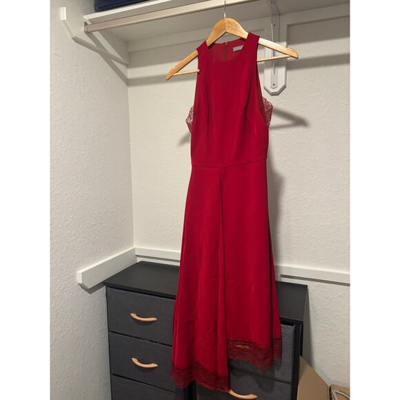 NWOT Lane JT Red Dress Sz 6 - Picture 1 of 5